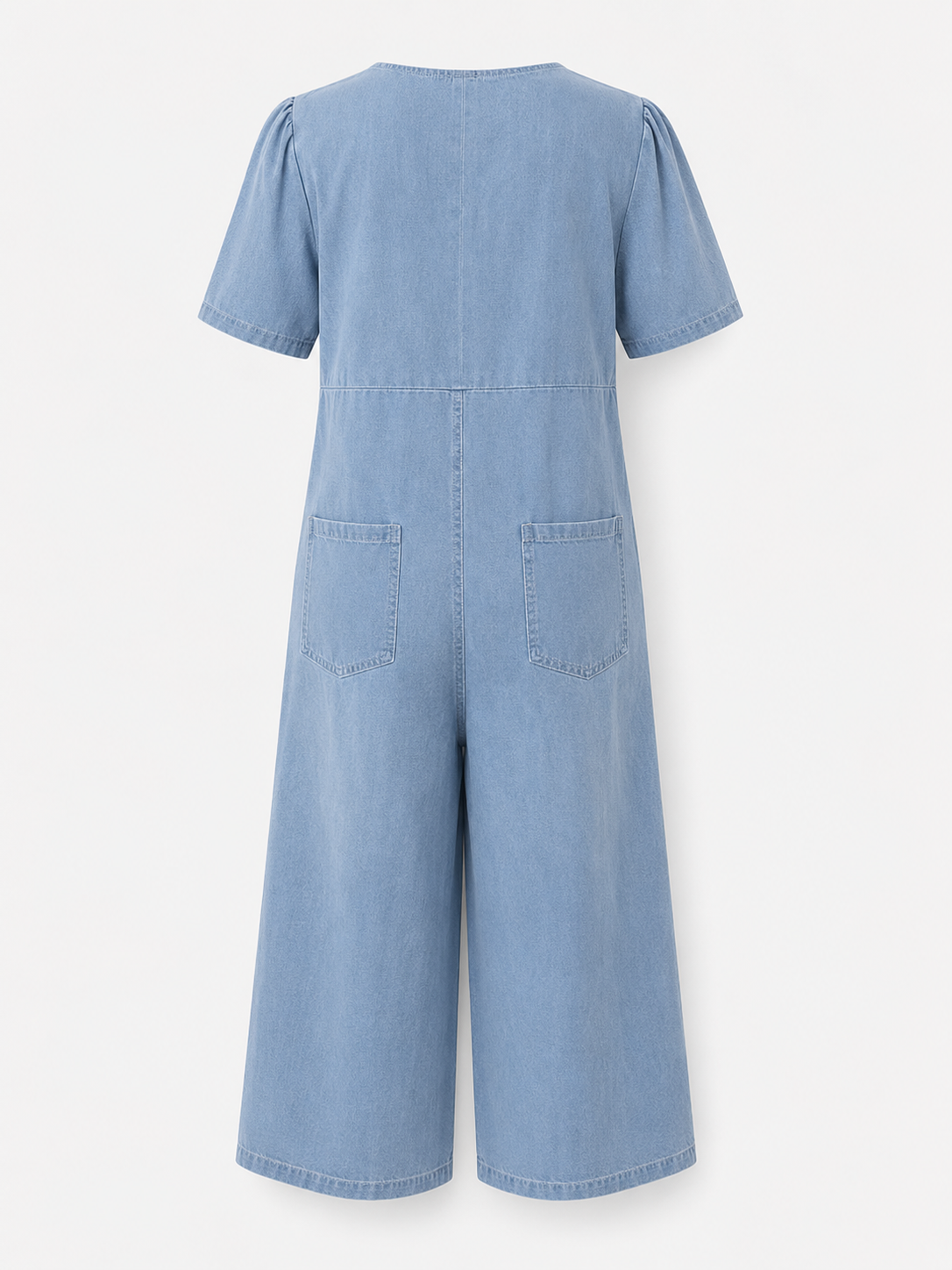 Maya | Dame Jumpsuit i Polyester med Bindebånd Foran