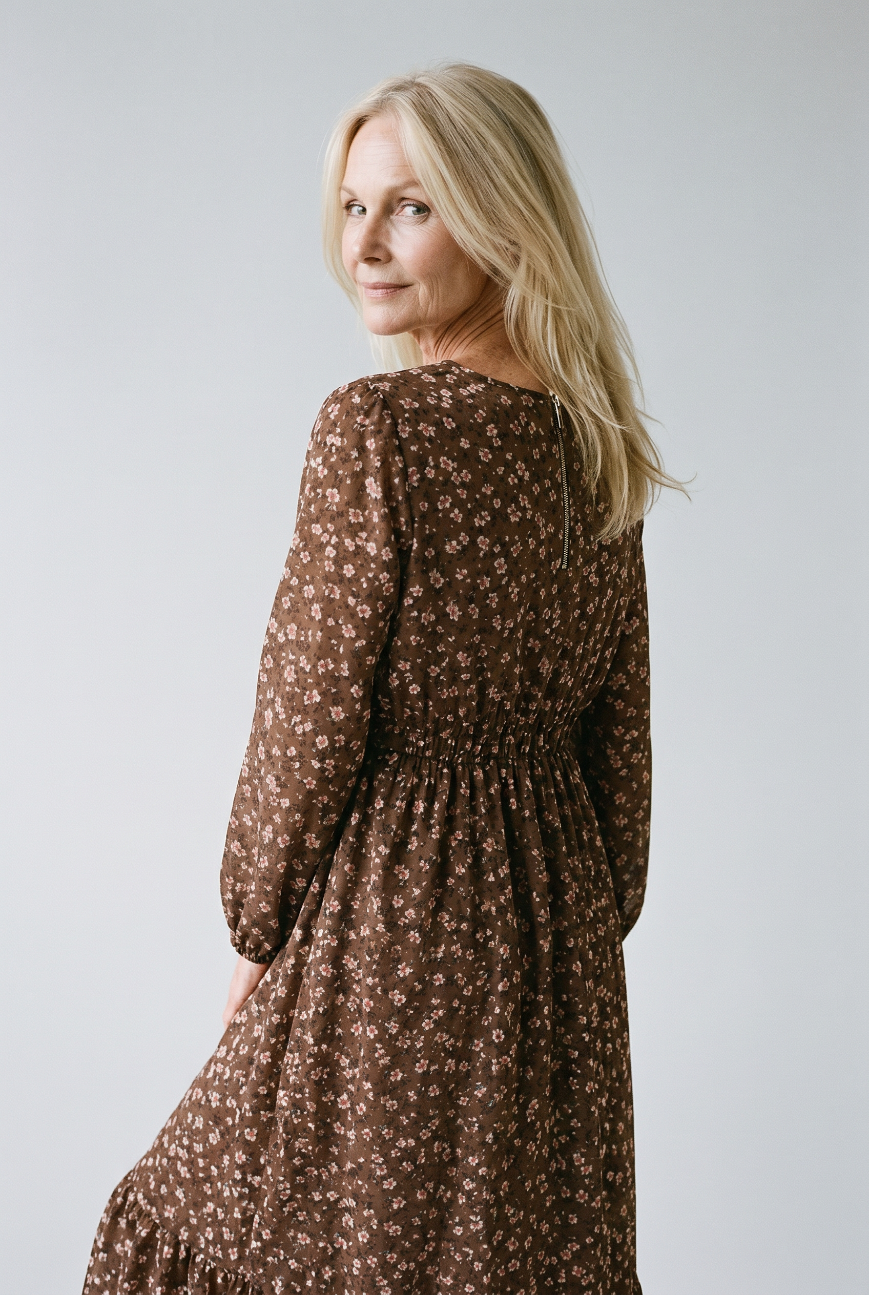 Thalia | Vestido floral elegante para mujer