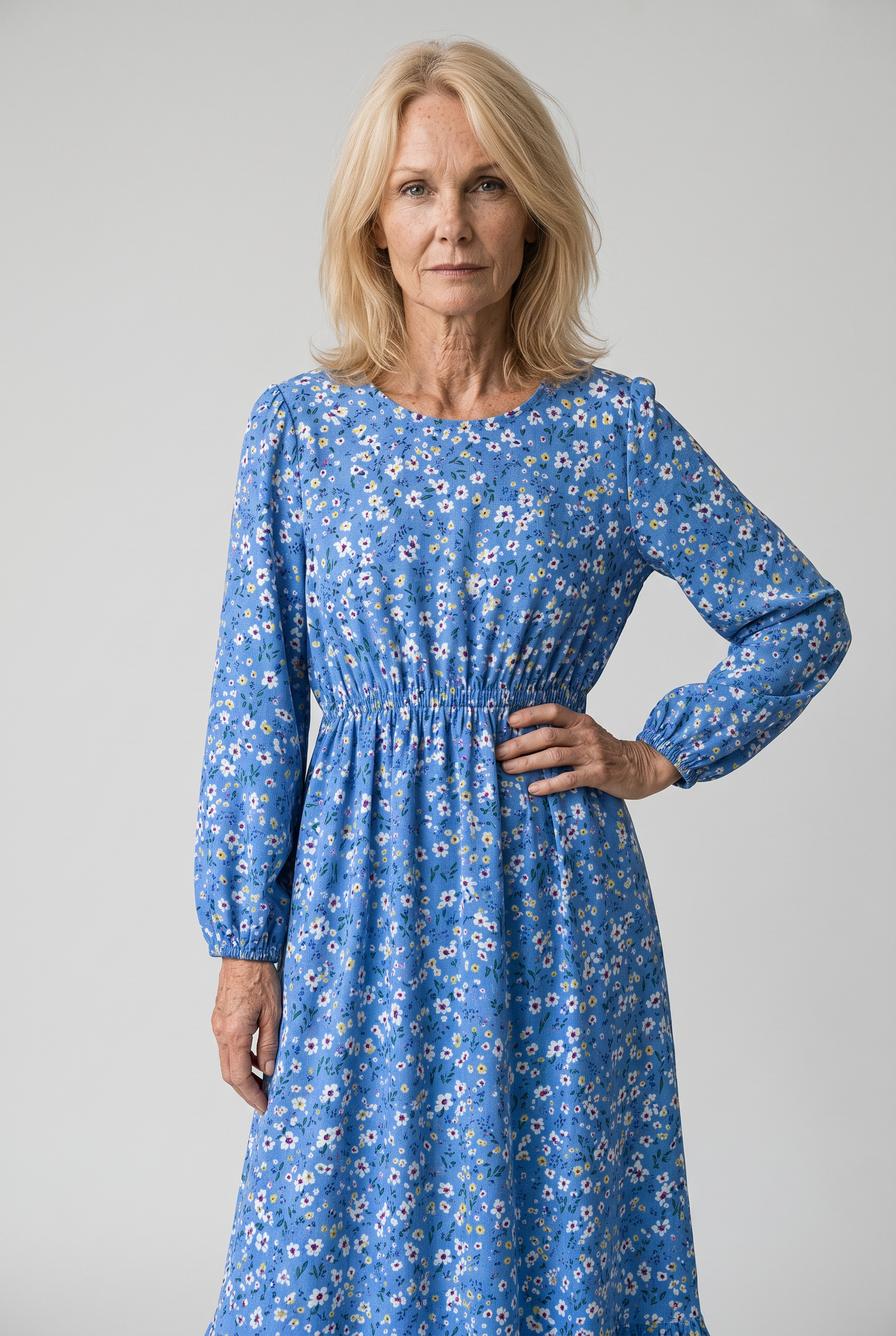 Thalia | Vestido floral elegante para mujer