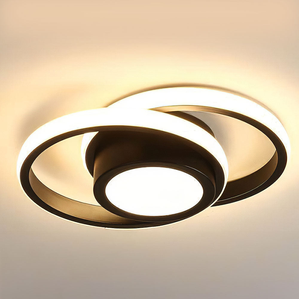 Ring Loftslampe - Moderne Varm Ambient Belysning