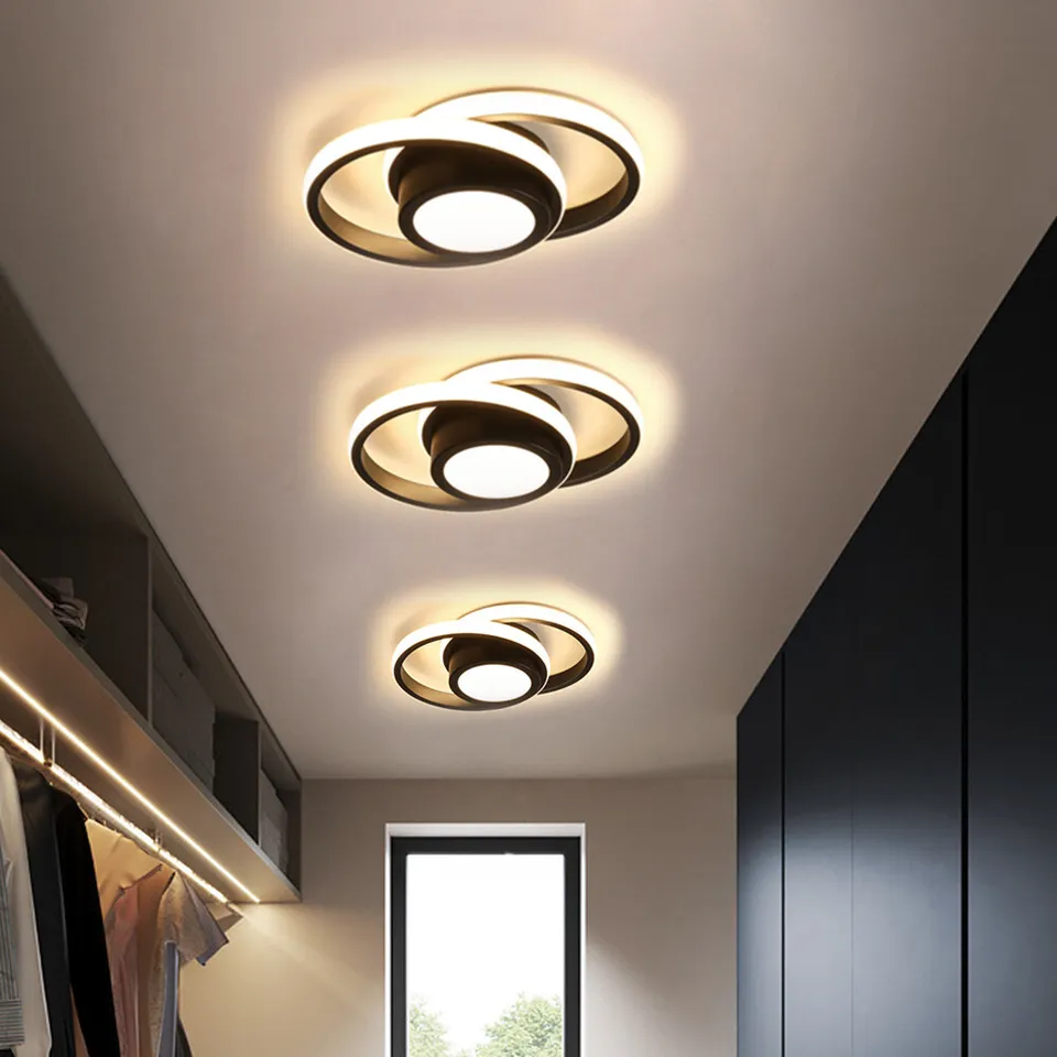 Ring Loftslampe - Moderne Varm Ambient Belysning