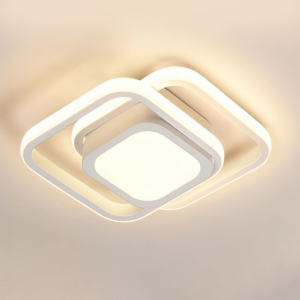 Ring Loftslampe - Moderne Varm Ambient Belysning