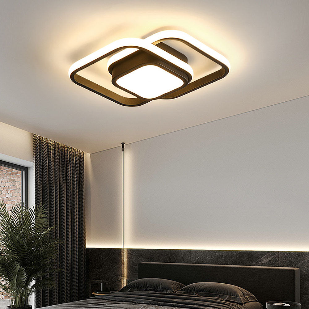 Ring Loftslampe - Moderne Varm Ambient Belysning
