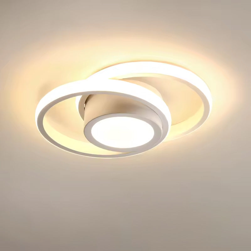 Ring Loftslampe - Moderne Varm Ambient Belysning