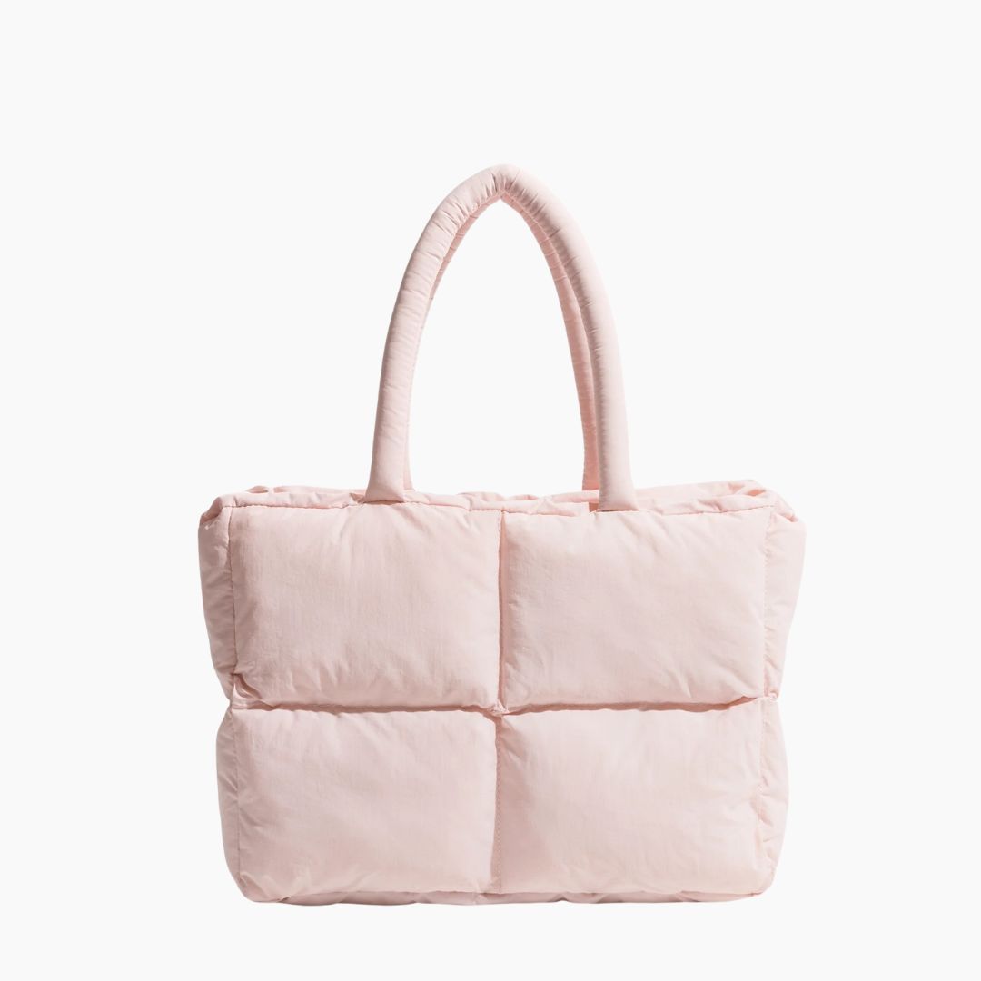 Moderne Skuldertaske Dame med Rummelig Design - Rosa - Håndtasker - {{ product_tags }