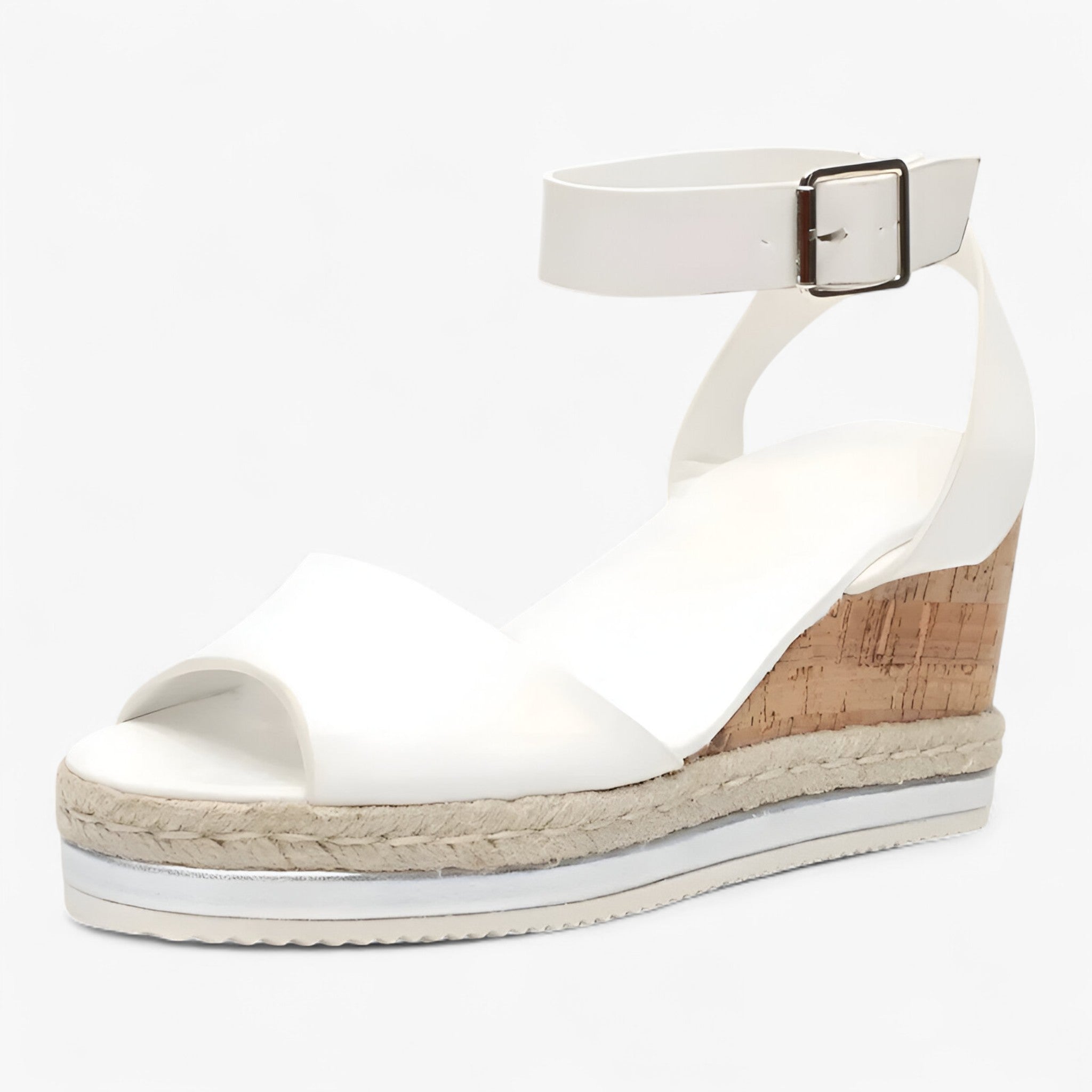 Elaina | Hællede sandaler – Trendy og komfortable - Hvid - women's fashion - {{ product_tags }