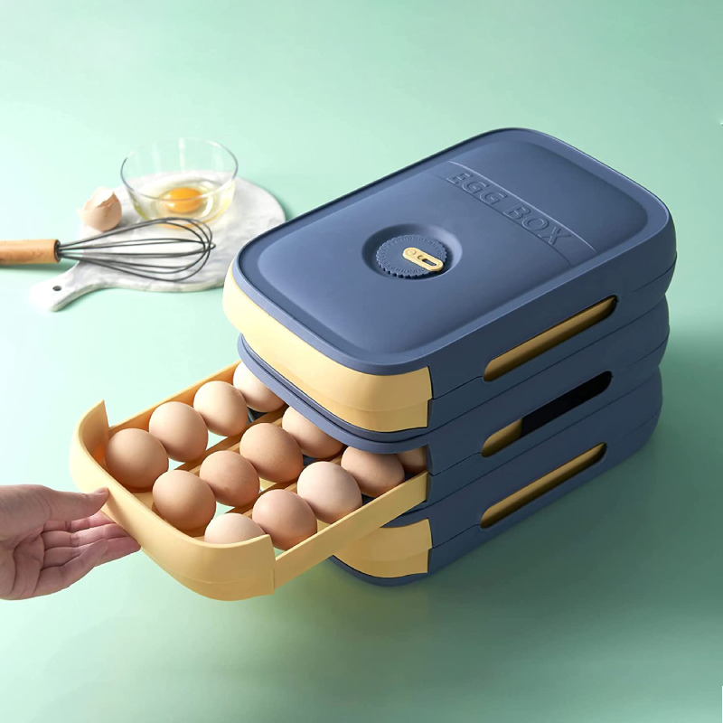 Automatisk rund æggeholder™ (1+1 GRATIS) - Dyb blå 1+1 GRATIS - house & garden - {{ product_tags }