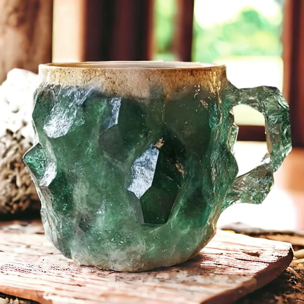 Kaffekop i krystalglas - Unikt design, holdbar, farverig - - Top 100 sk - {{ product_tags }