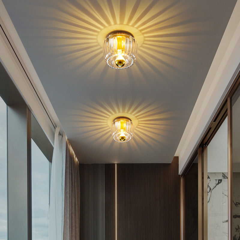 Moderne Glas Sol-Form Dobbeltformål Loftslampe