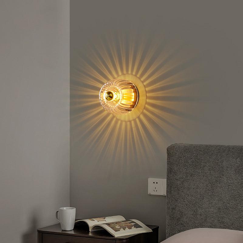 Moderne Glas Sol-Form Dobbeltformål Loftslampe