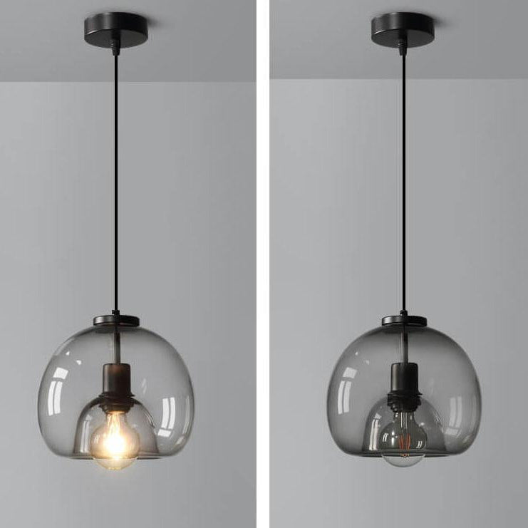 Røgglas Pendellampe - Mundblæst Glasdesign - - Home Decor - {{ product_tags }