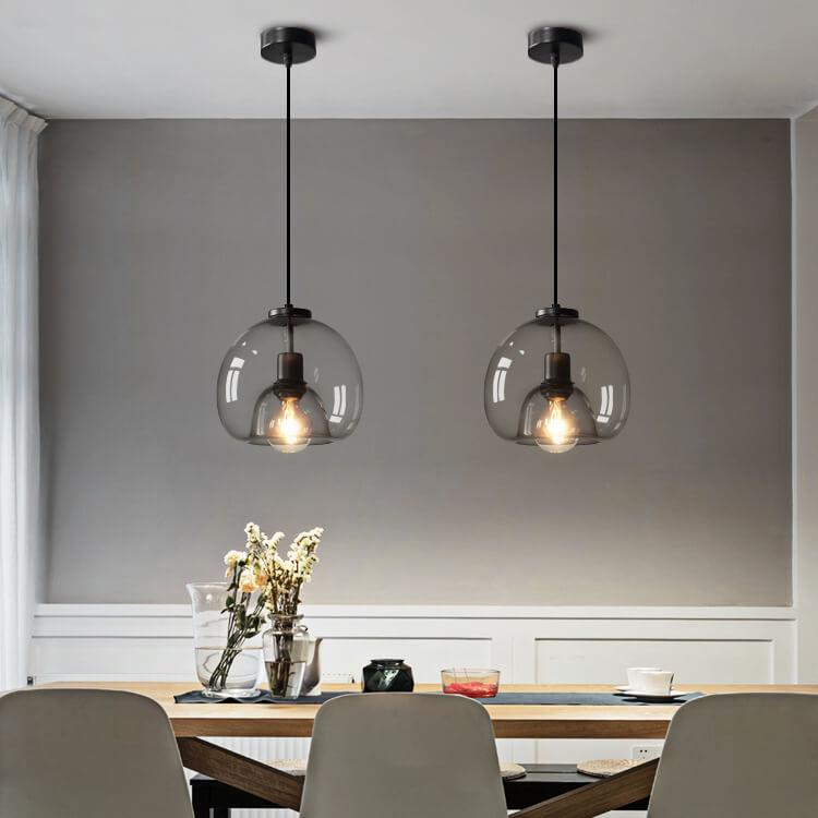 Røgglas Pendellampe - Mundblæst Glasdesign - - Home Decor - {{ product_tags }