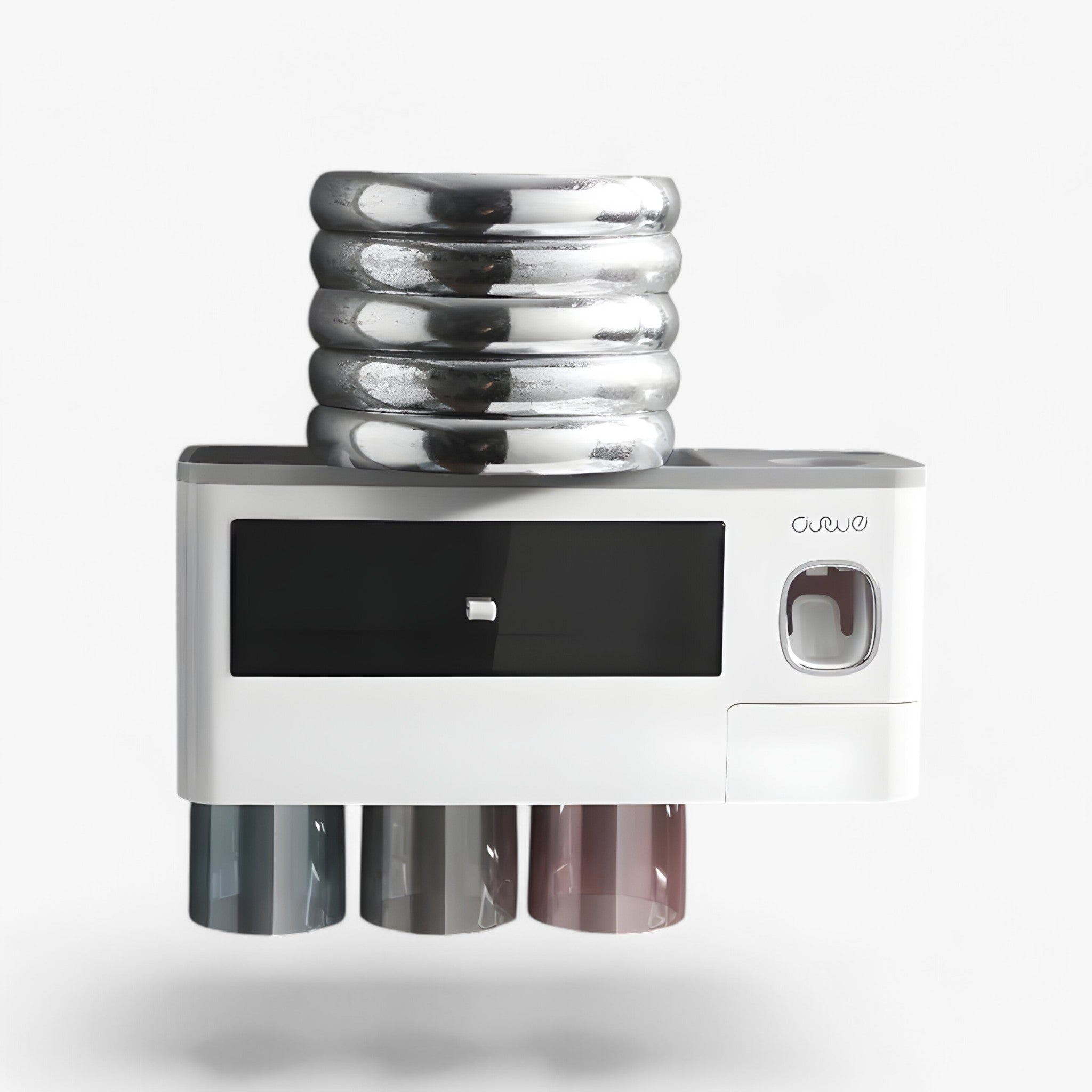 Tandbørsteholder | Automatisk dispenser - Vægholder med hylde - - house & garden - {{ product_tags }
