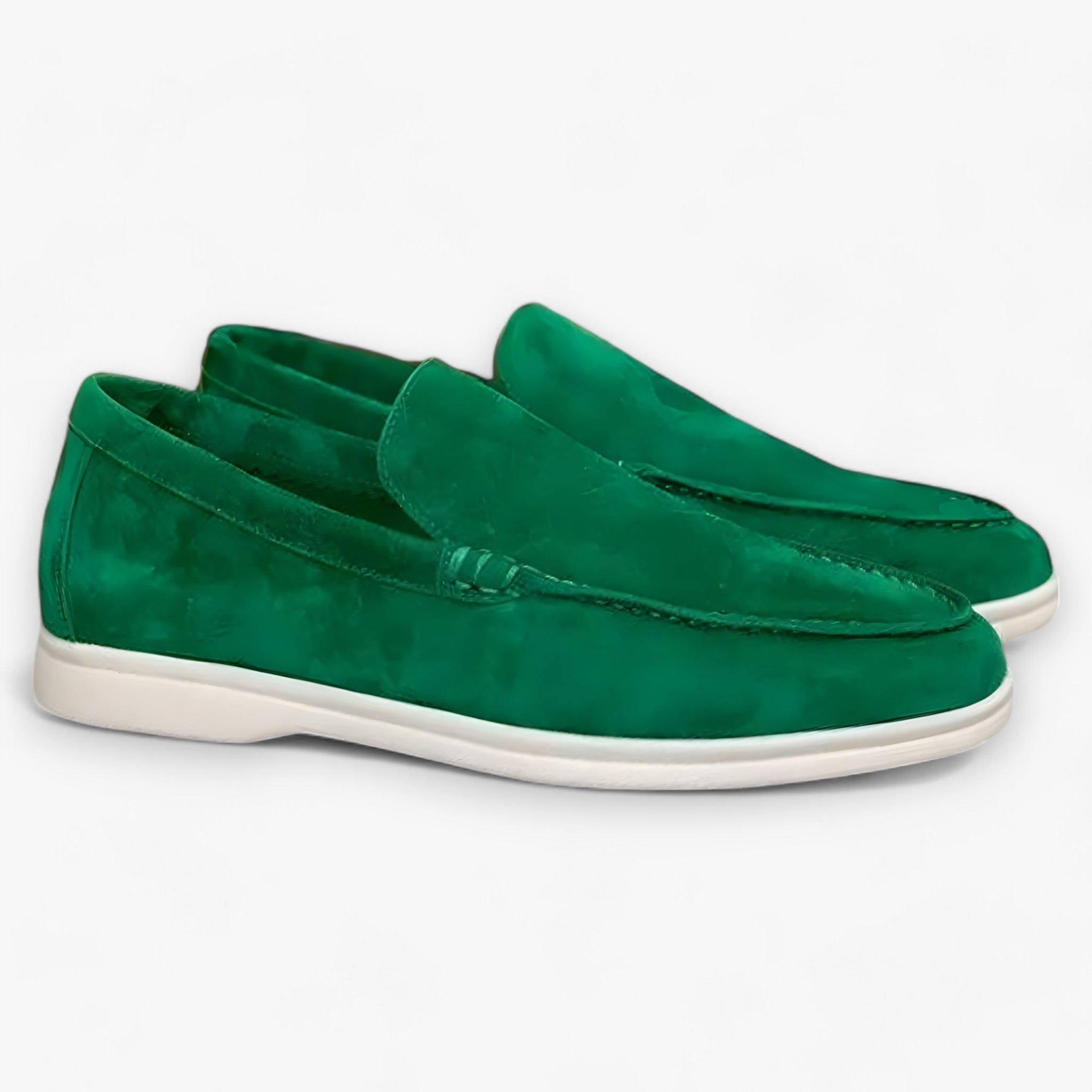 Stefano | Ruskinds Slippers - Luksus og Komfort til Enhver Lejlighed - Grøn - shoes - {{ product_tags }