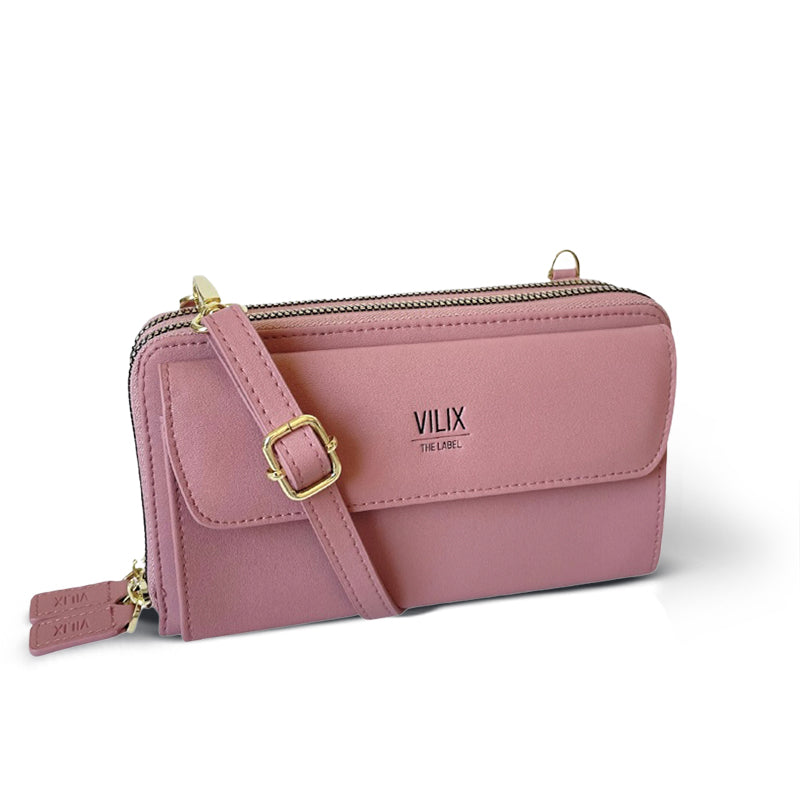 EviBella | Custodia compatta per telefono - Mørk pink - bags - {{ product_tags }