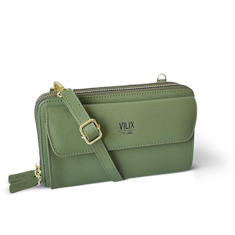 EviBella | Custodia compatta per telefono - Militærgrøn - bags - {{ product_tags }
