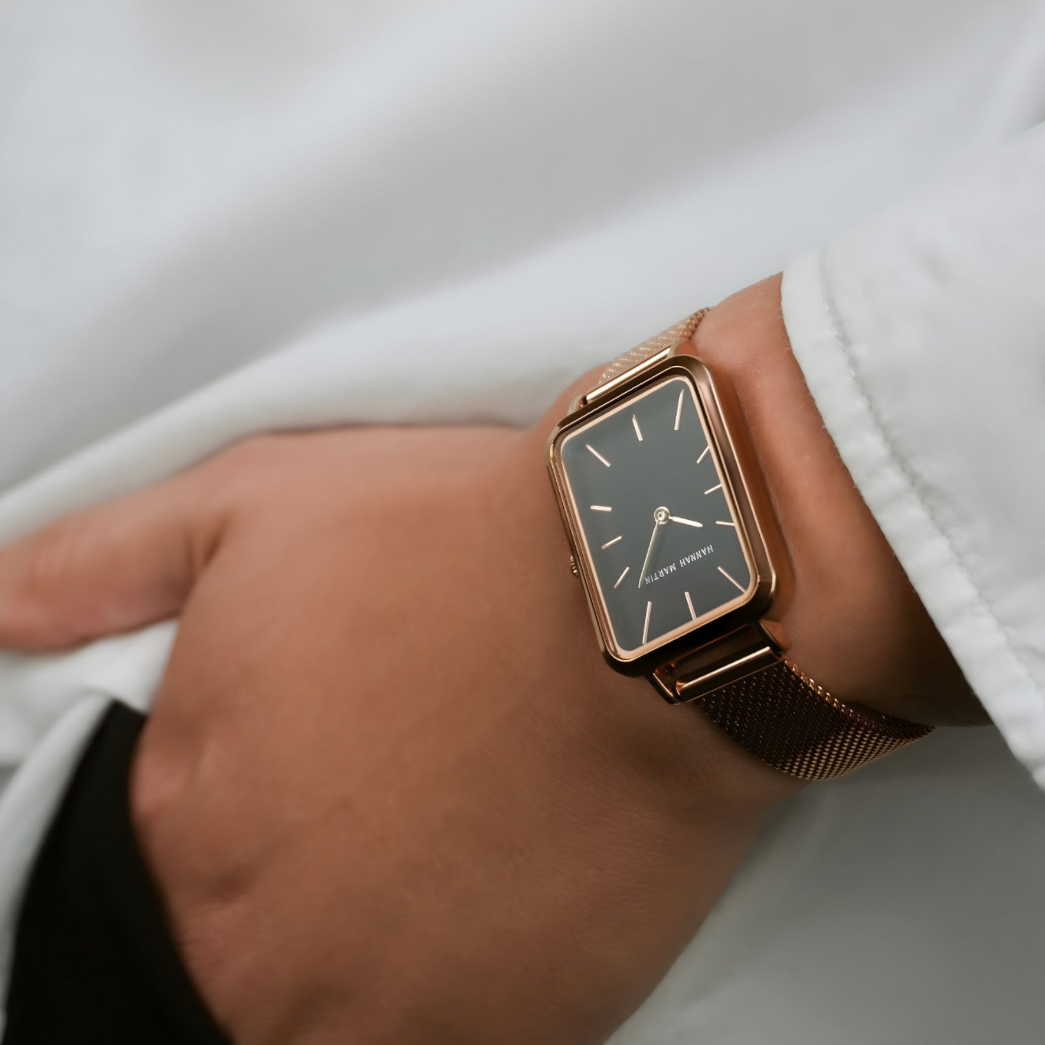 Elisabeth | Rektangulært ur - Tidløst design - - watches - {{ product_tags }