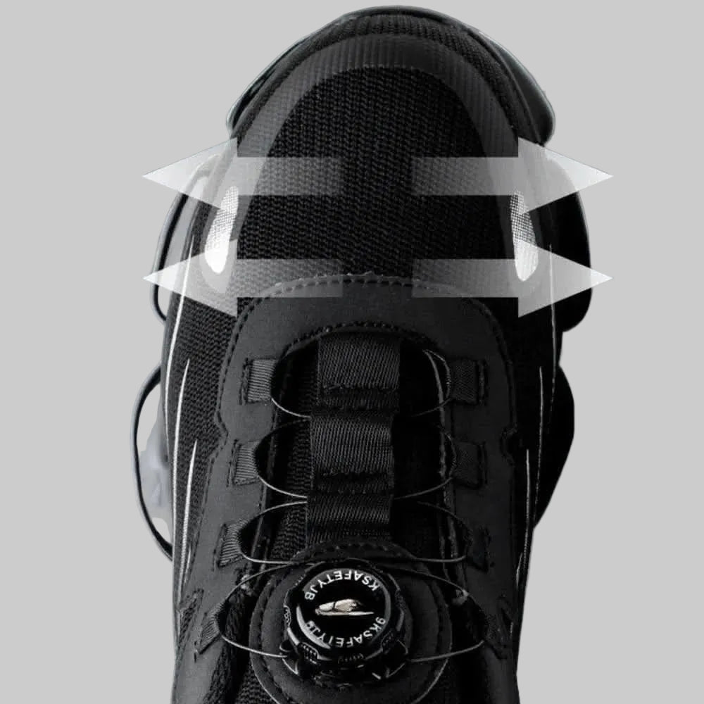 Sikkerhedssko til arbejde - Åndbare, lette med bred tåkappe - - Shoes - {{ product_tags }