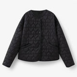 Evelyn | Quilted jacket with heart - versatile comfort for fall/winter