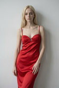 Scarlet | Slank kjole - Enkel og elegant