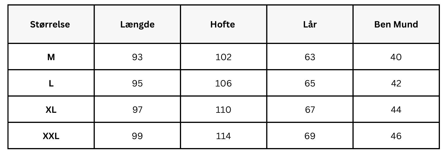 Size Guide