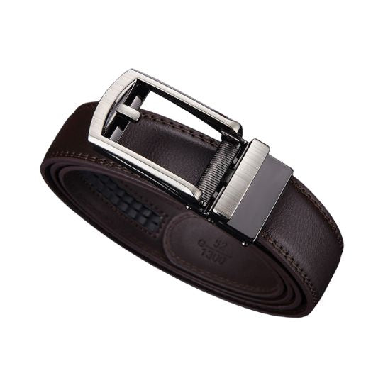 PremierBelt | Justerbart bælte uden huller - Brun EN STØRRELSE - men's fashion - {{ product_tags }