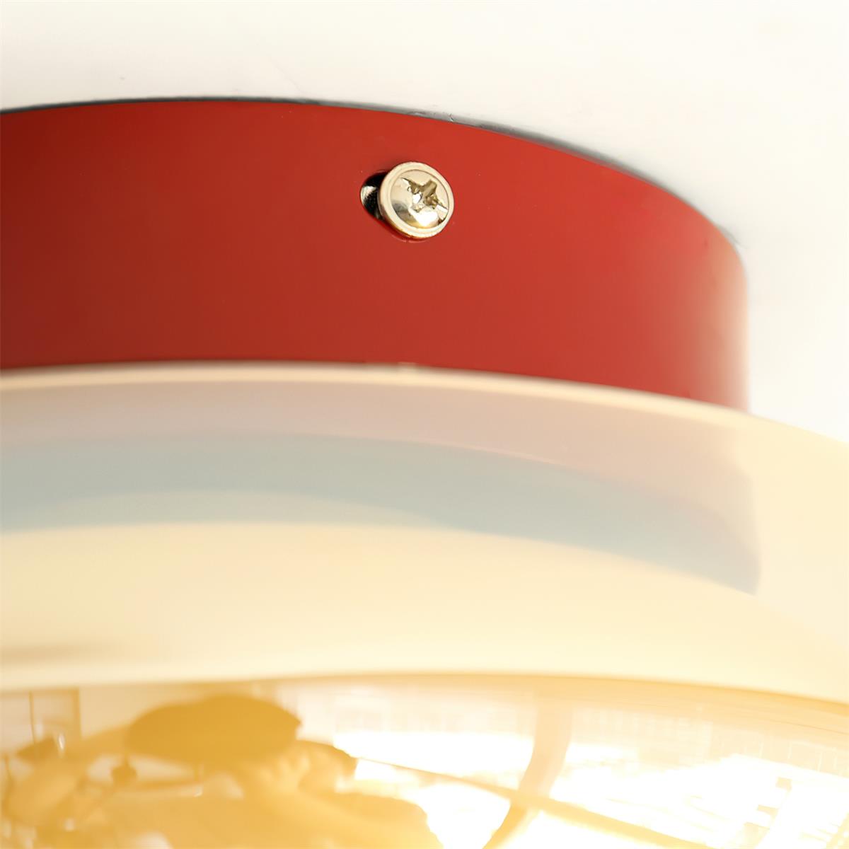 Retro Glas Indbygnings LED Loftlampe - 3 Farvetemperaturer