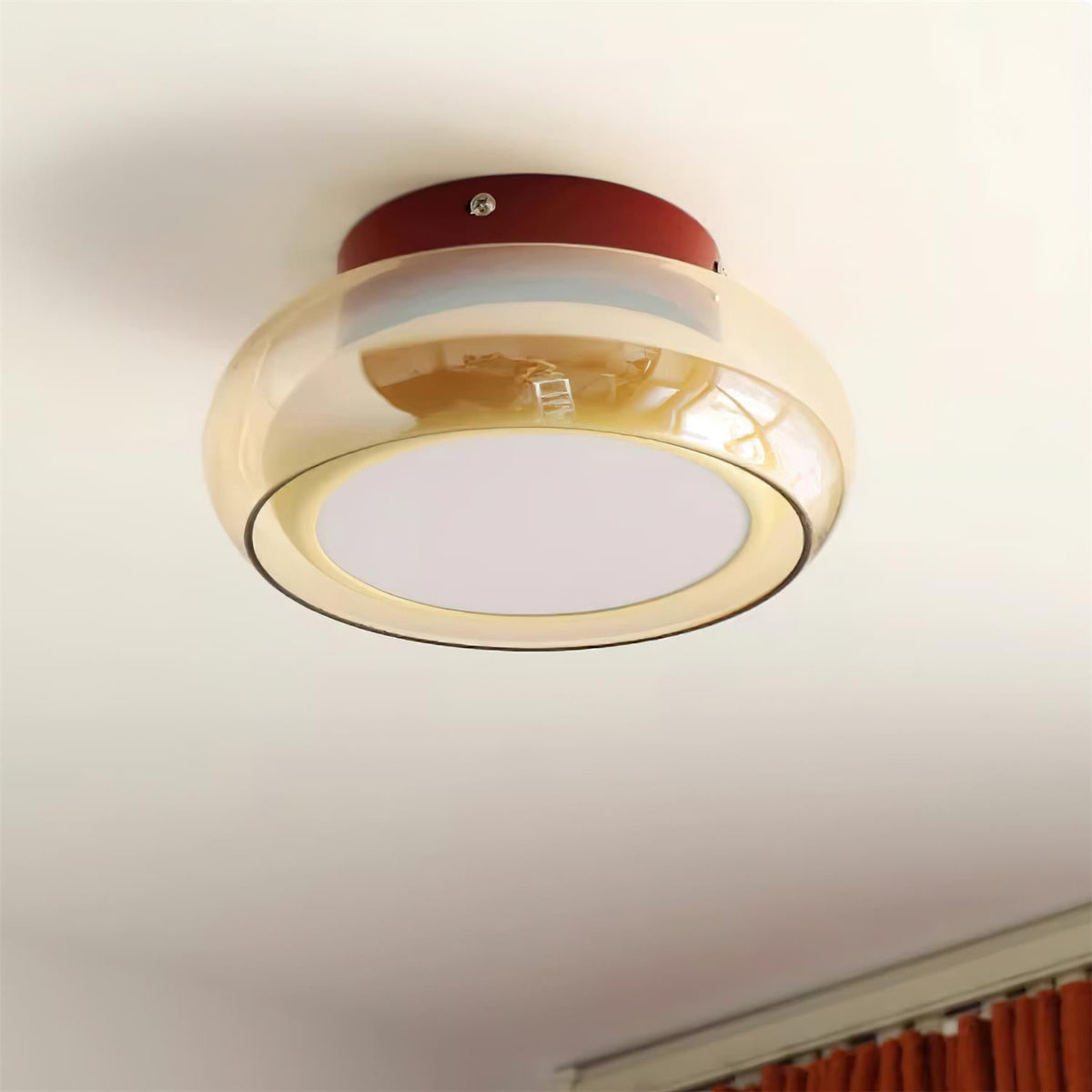 Retro Glas Indbygnings LED Loftlampe - 3 Farvetemperaturer