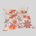 Pudebetræk i Blomstret Boho Stil - 100% Bomuld (2 stk.)