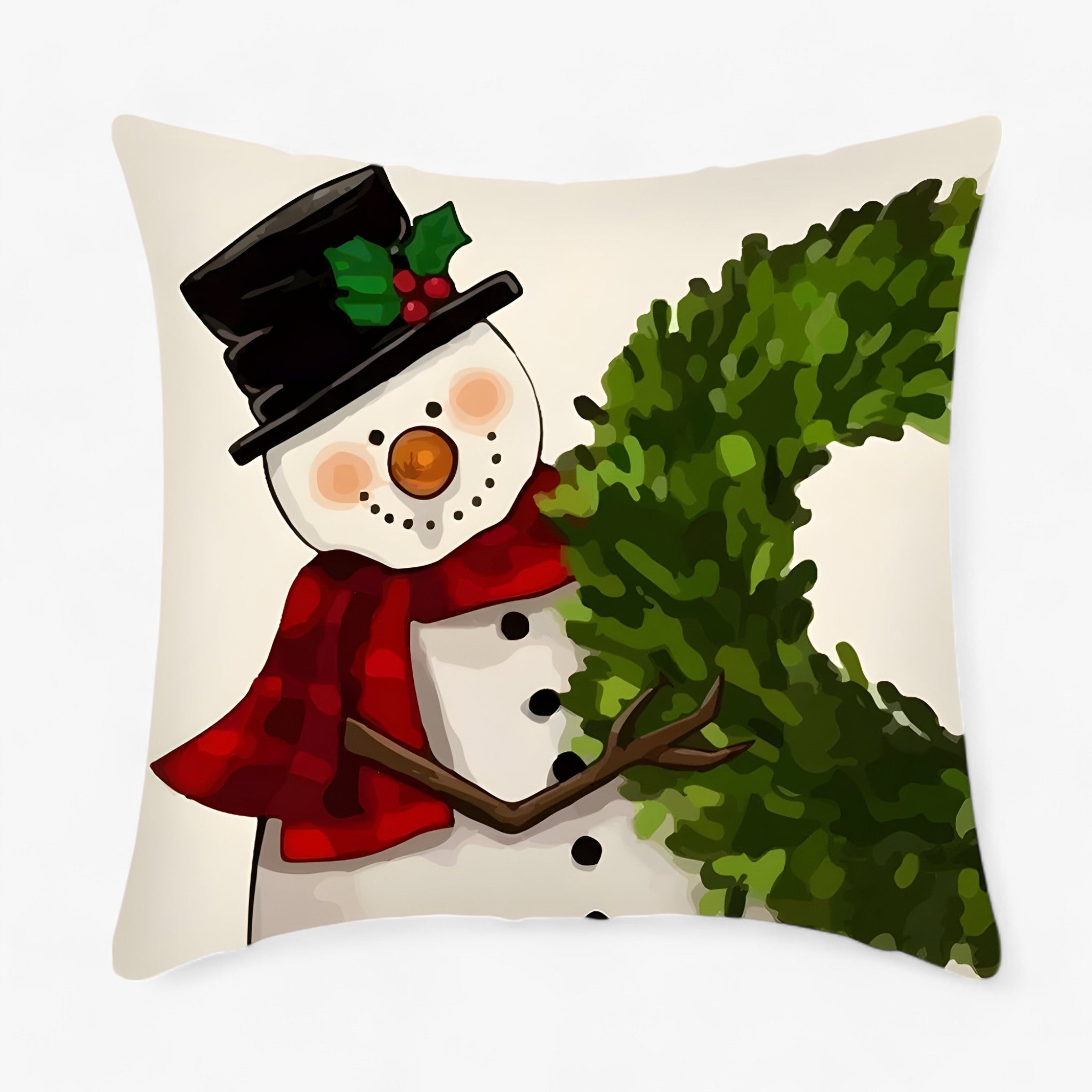 Frostig | Julpudeovertræk i hør – festlig og hyggelig dekoration til hjemmet - 18 - christmas - {{ product_tags }