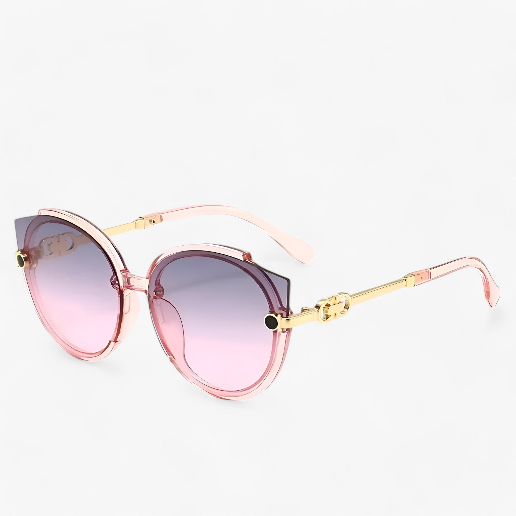 Shana | Runde solbriller med farveforløb - vintage stil og beskyttelse - - women's fashion - {{ product_tags }