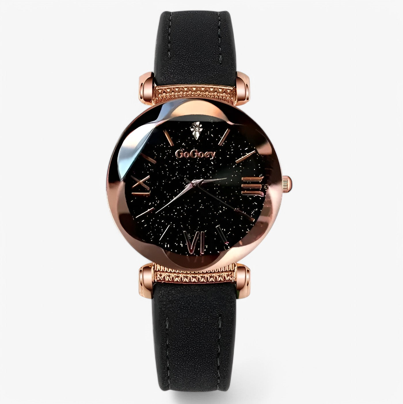 Stella | Dameur med stjernehimmelskive - grå - watches - {{ product_tags }