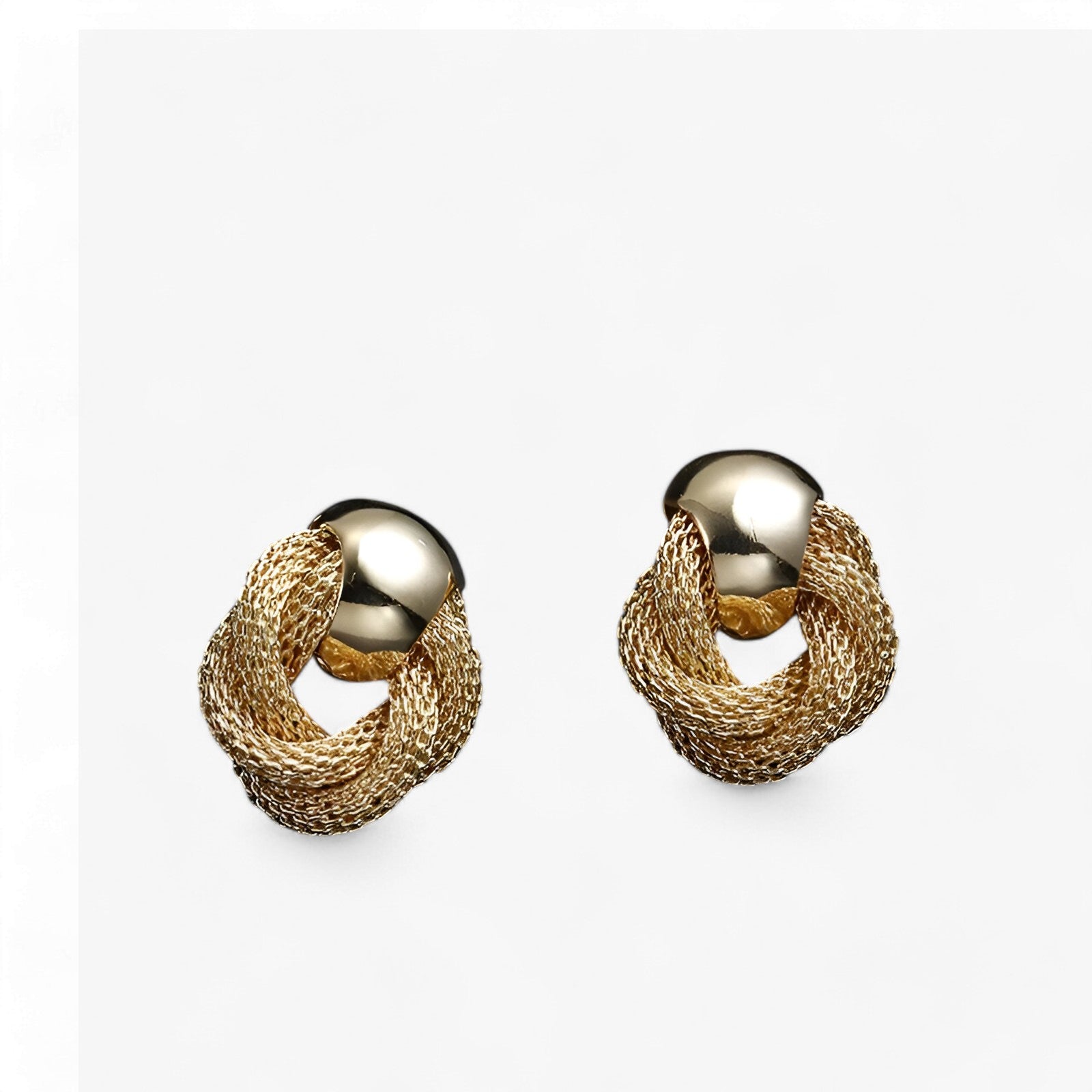 Josephine| Vintage snoede øreringe - Elegante festjuveler - Guld - women's fashion - {{ product_tags }