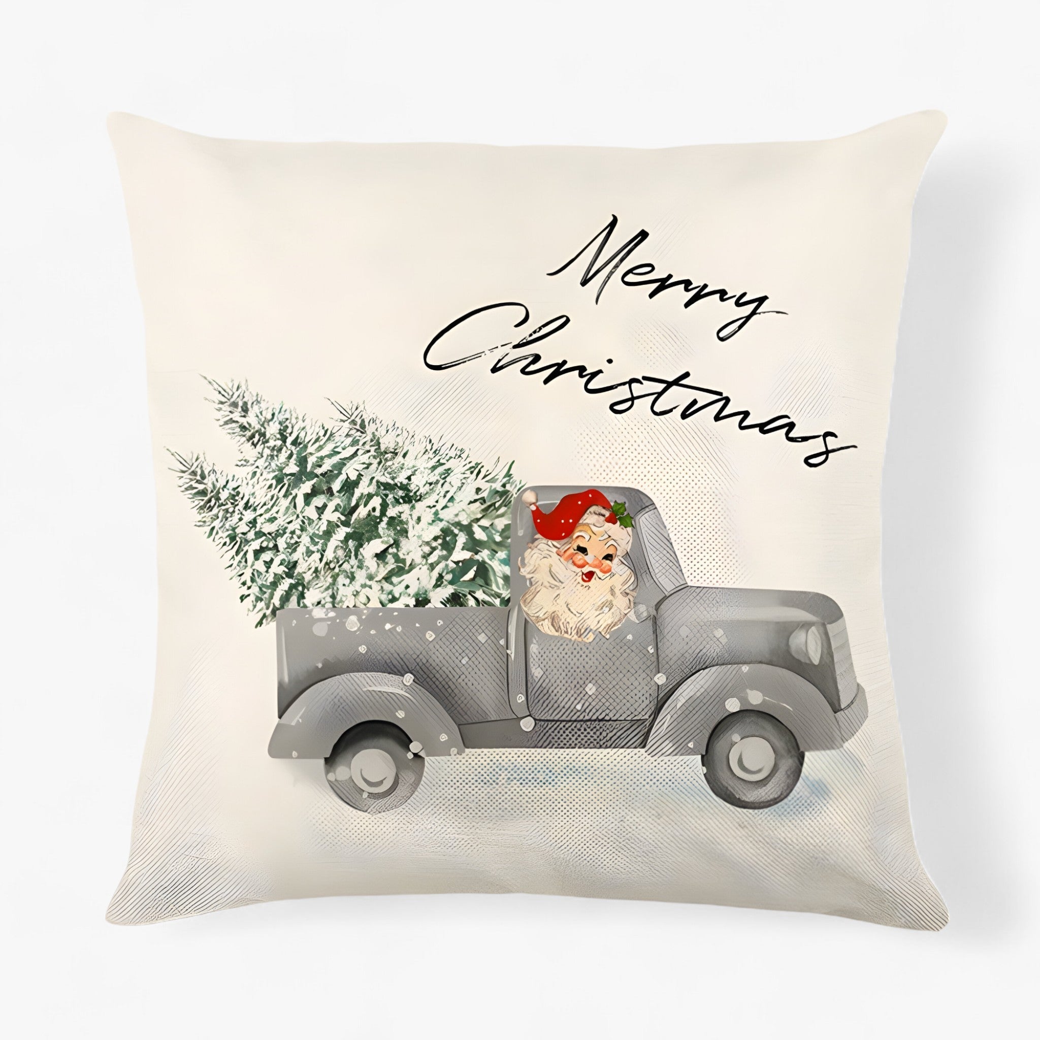 Frostig | Julpudeovertræk i hør – festlig og hyggelig dekoration til hjemmet - 21 - christmas - {{ product_tags }