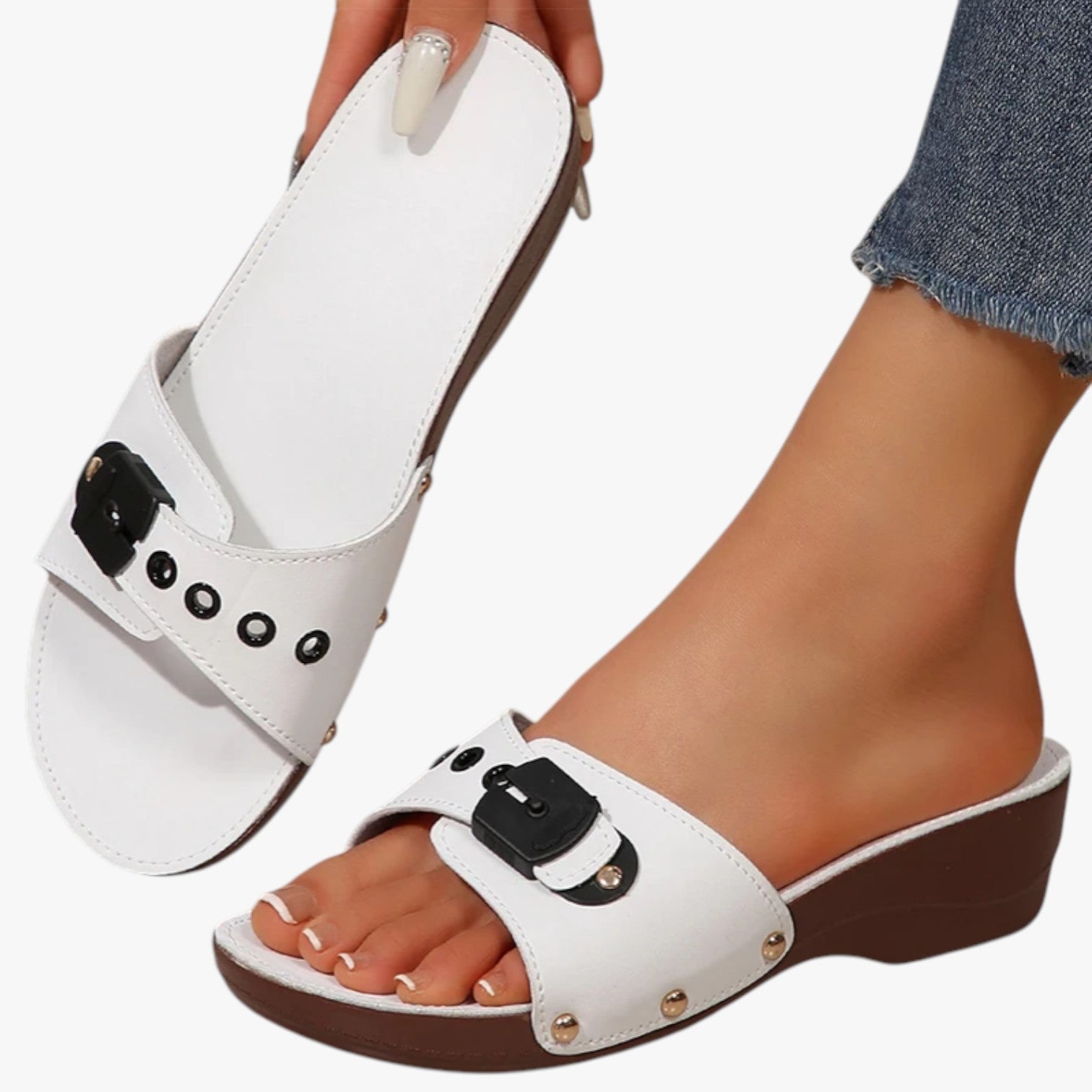 Cassandra | Eleganza sommer og blød komfort ved hvert skridt - - Cassandra | Eleganza sommer og blød komfort ved hvert skridt- €25 - {{ product_tags }