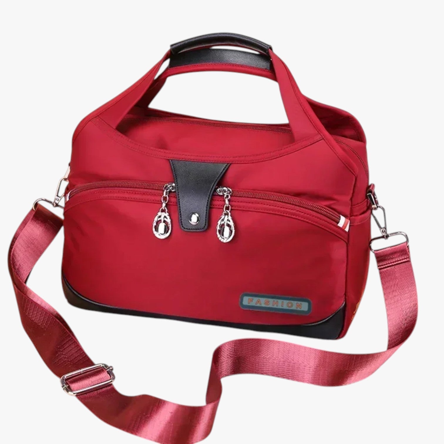 Leona | Stilfuldt skuldertaske med ekstra plads - - Leona | Stilfuldt skuldertaske med ekstra plads - €25 - {{ product_tags }