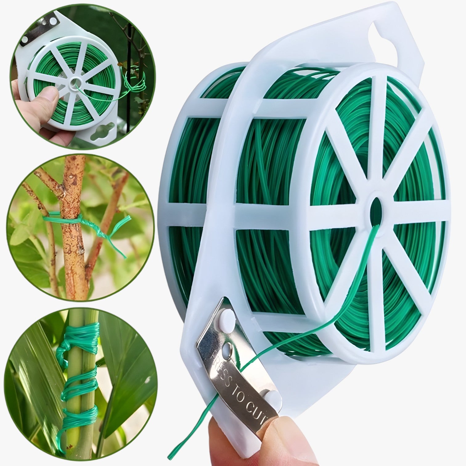 Dariel | Haveplante Tråd med Skæreværktøj til Støtte - - house & garden - {{ product_tags }