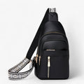 Amelie | Moderne PU-læder brysttaske – Elegant & Alsidig