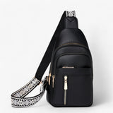 Amelie | Modern PU Leather Chest Bag - Elegant & Versatile