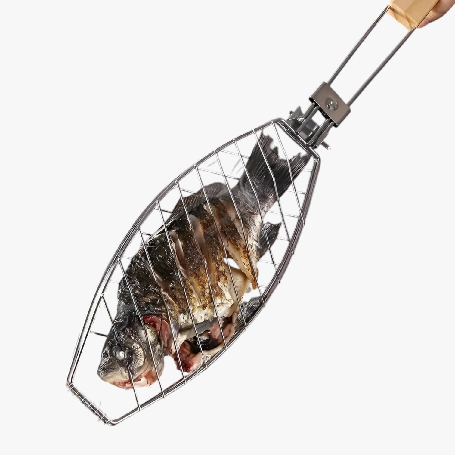 Roko | GrillMaster Bærbar BBQ Kurv – Perfekt til Fisk & Grøntsager - - house & garden - {{ product_tags }