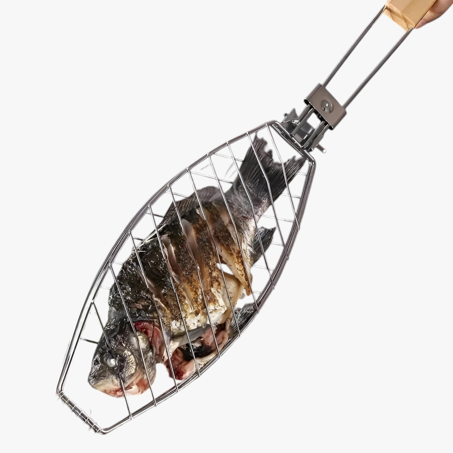 Roko | GrillMaster Bærbar BBQ Kurv – Perfekt til Fisk & Grøntsager - - house & garden - {{ product_tags }