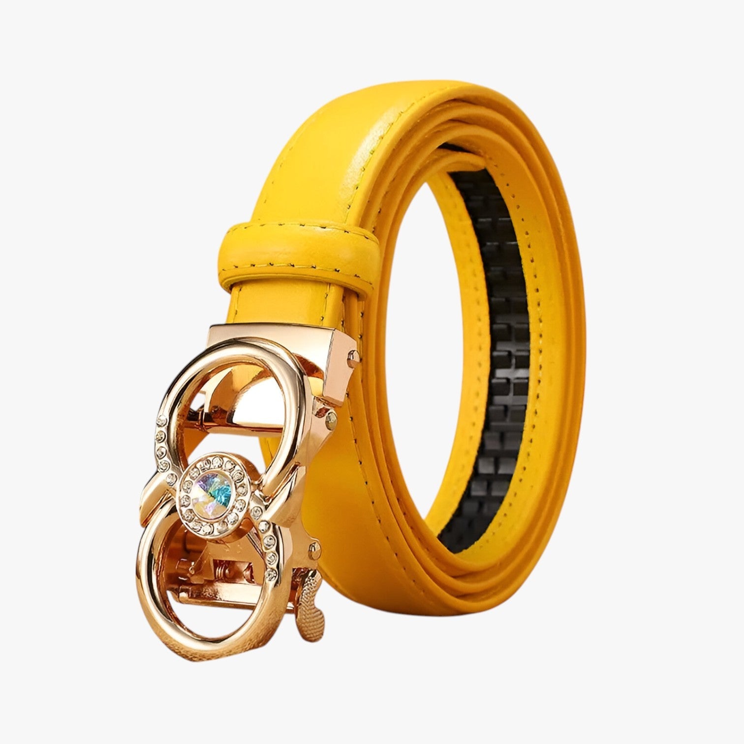 Lottie | Luksus læderbælte til kvinder – elegant og perfekt pasform - C-gul-1 - women's fashion - {{ product_tags }