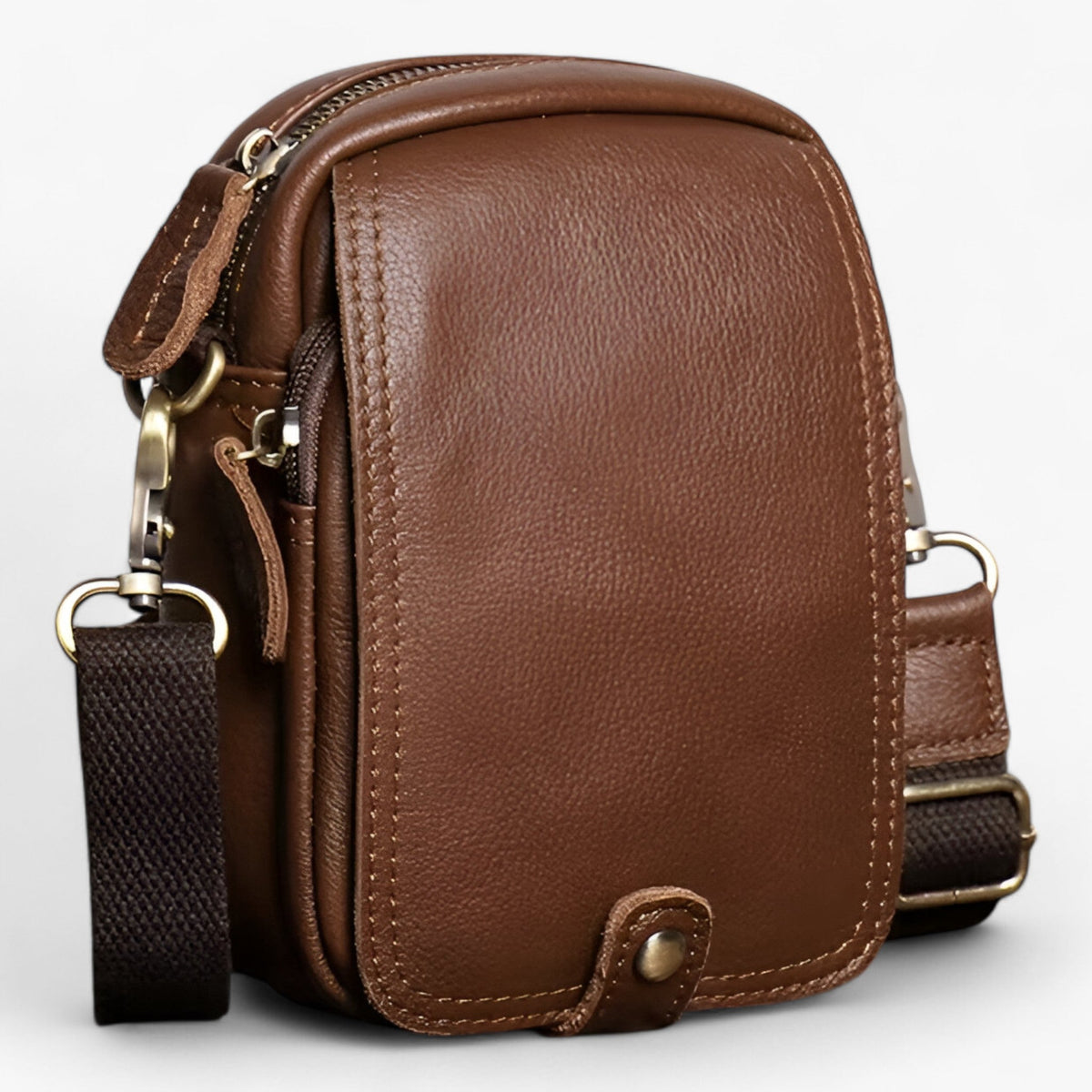 Let Retro Oksekindsskind Pendlertaske