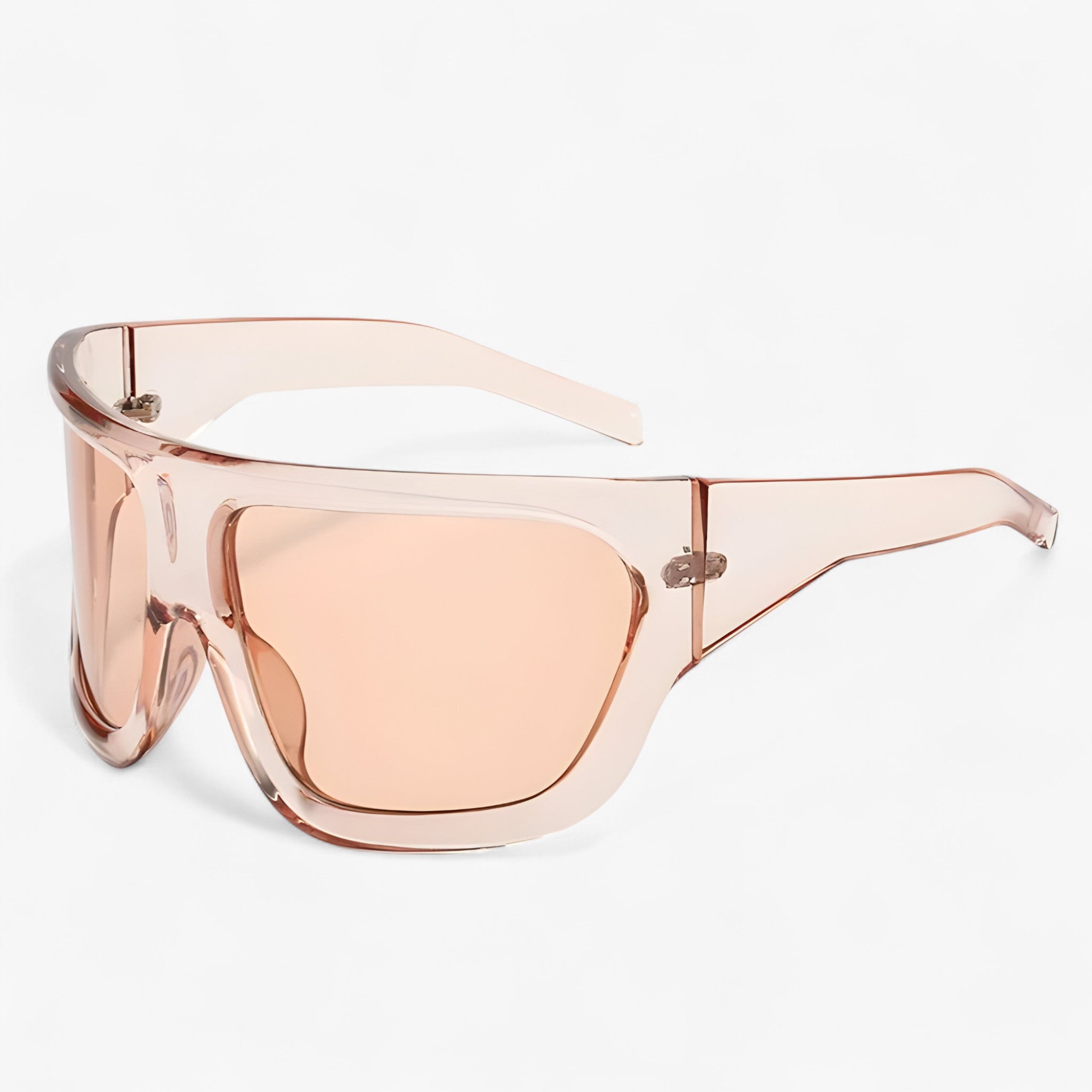 Ryder | Steampunk overdimensionerede sportssolbriller - Champagne - men's fashion - {{ product_tags }