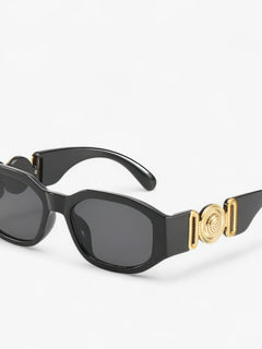 Liam | Lille rektangulær solbrille til rejser og vintage stil