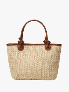 Alaia | Sommer rattan skuldertaske