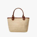 Alaia | Sommer rattan skuldertaske