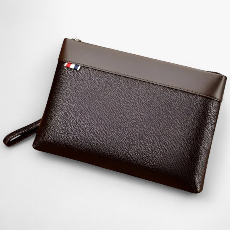 Henrik | Luxe Lædertaske med Stor Kapacitet - brun - bags - {{ product_tags }