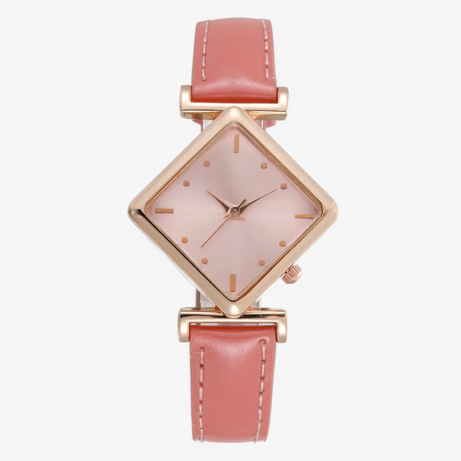 Aileen | Luksus Læderur – Tidlos Elegance & Komfort - Lyserød - watches - {{ product_tags }