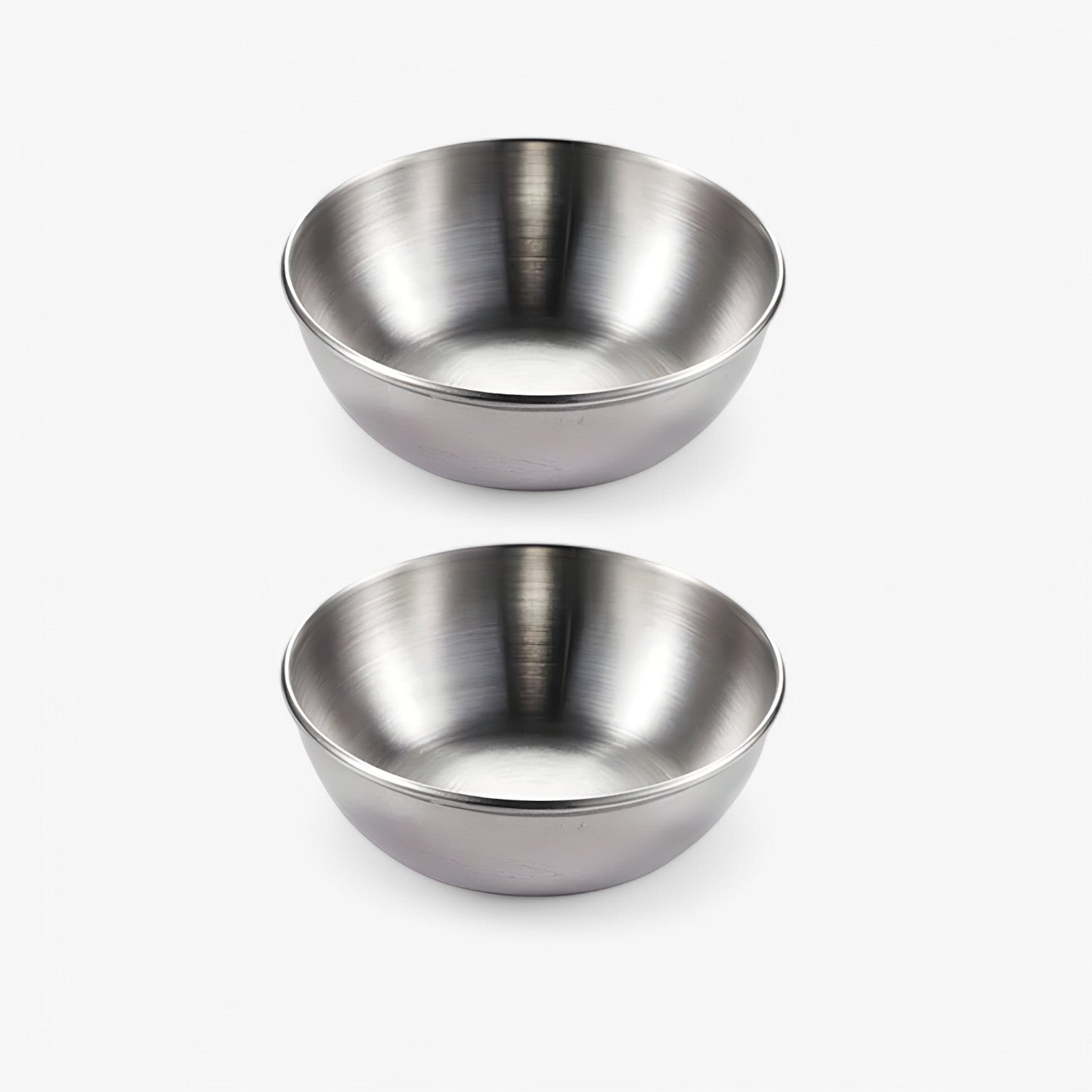 Mauro | Suppeskåle i rustfrit stål – Stilfuld og praktisk servering - sølv-2st 8X8X3CM - house & garden - {{ product_tags }